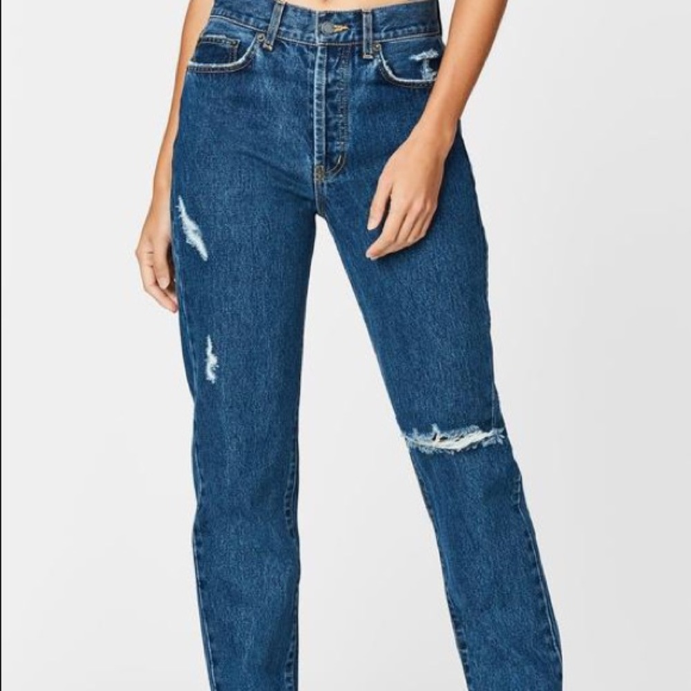 Carmar portia mid rise relaxed fit in a size 26